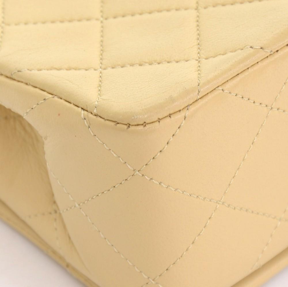 7.5" single flap shoulder bag