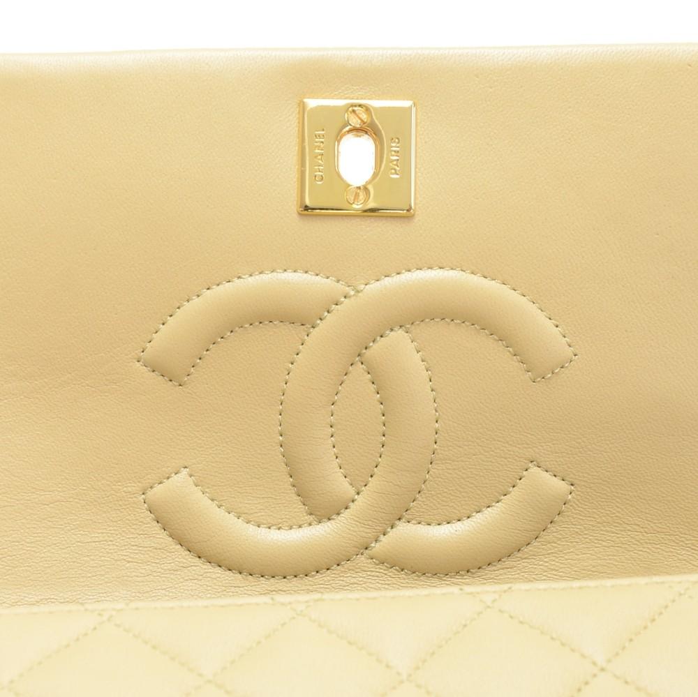 7.5" single flap shoulder bag