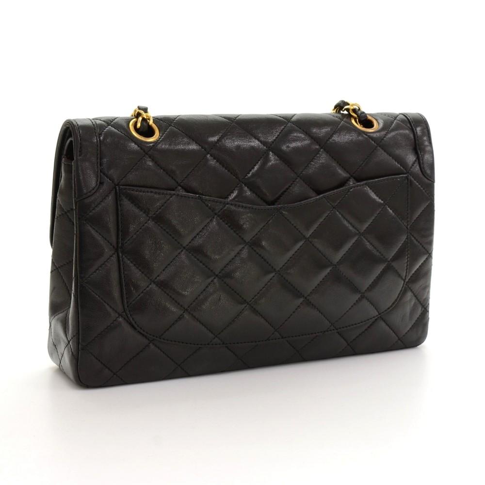 10" double flap shoulder bag - paris limited edition