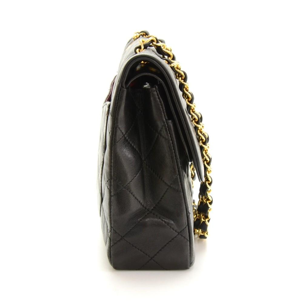 10" double flap shoulder bag - paris limited edition