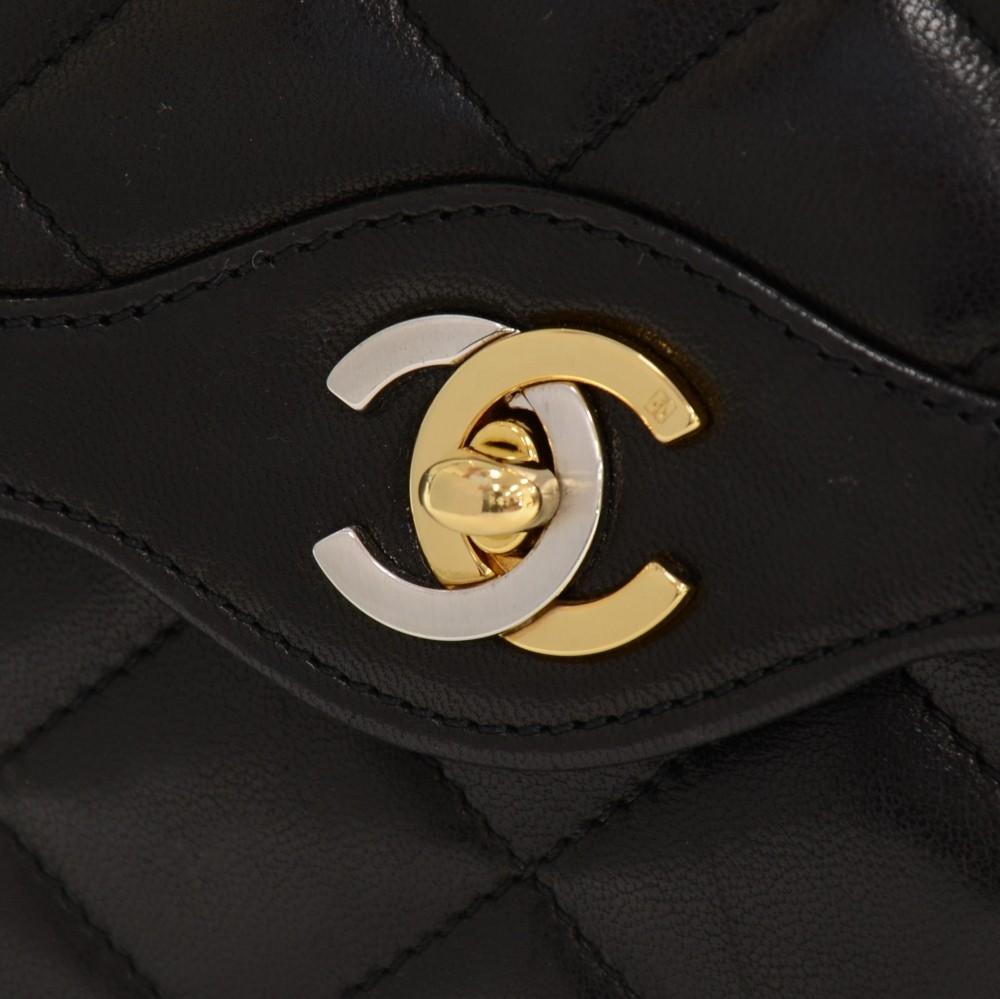 10" double flap shoulder bag - paris limited edition
