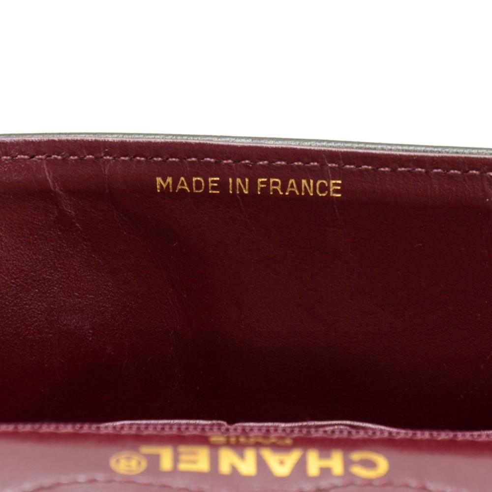 10" double flap shoulder bag - paris limited edition