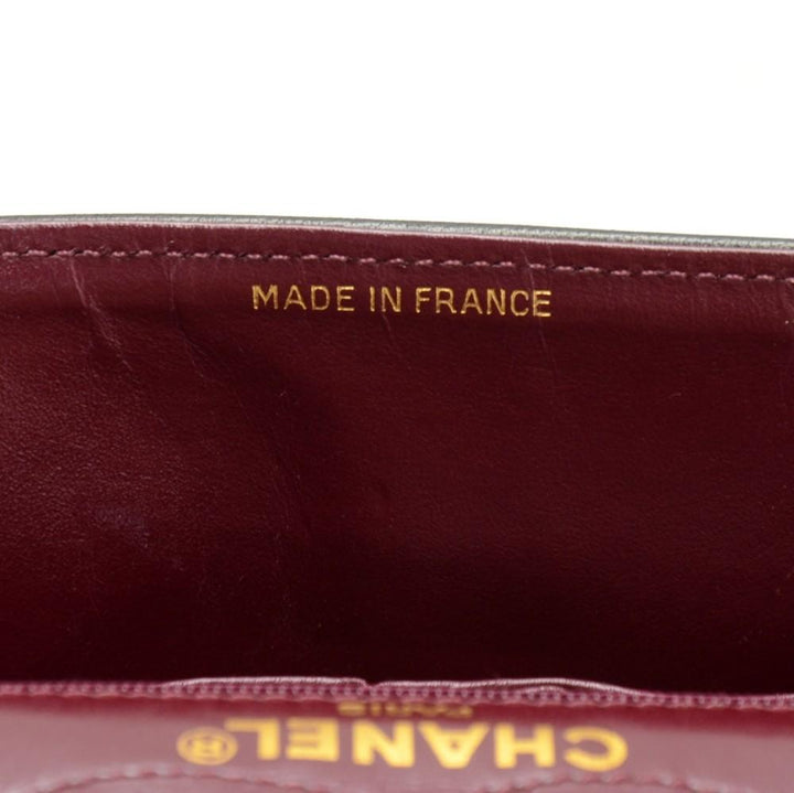 10" double flap shoulder bag - paris limited edition
