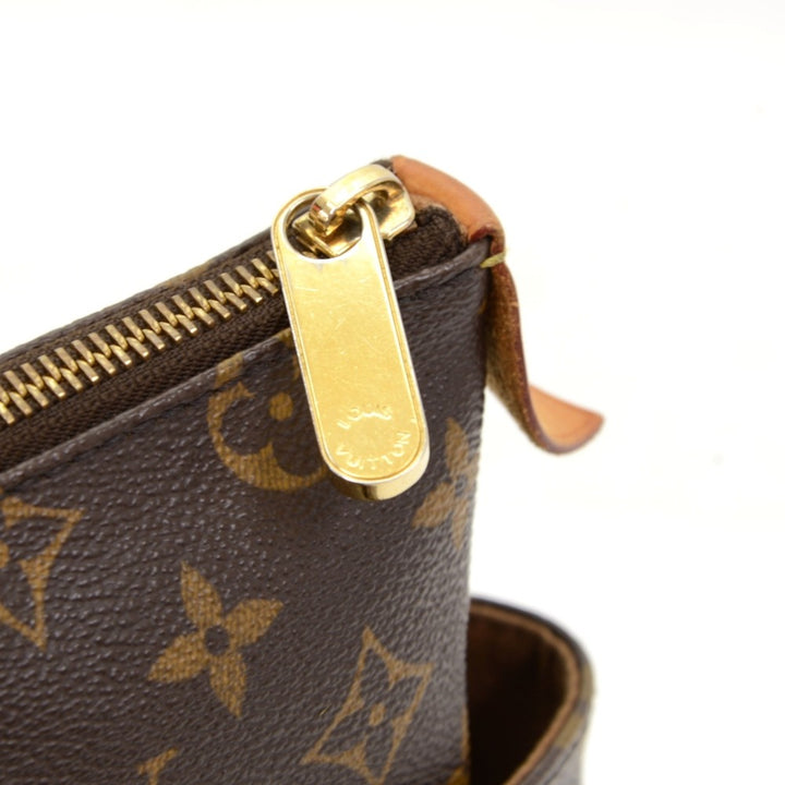 totally pm monogram canvas handbag