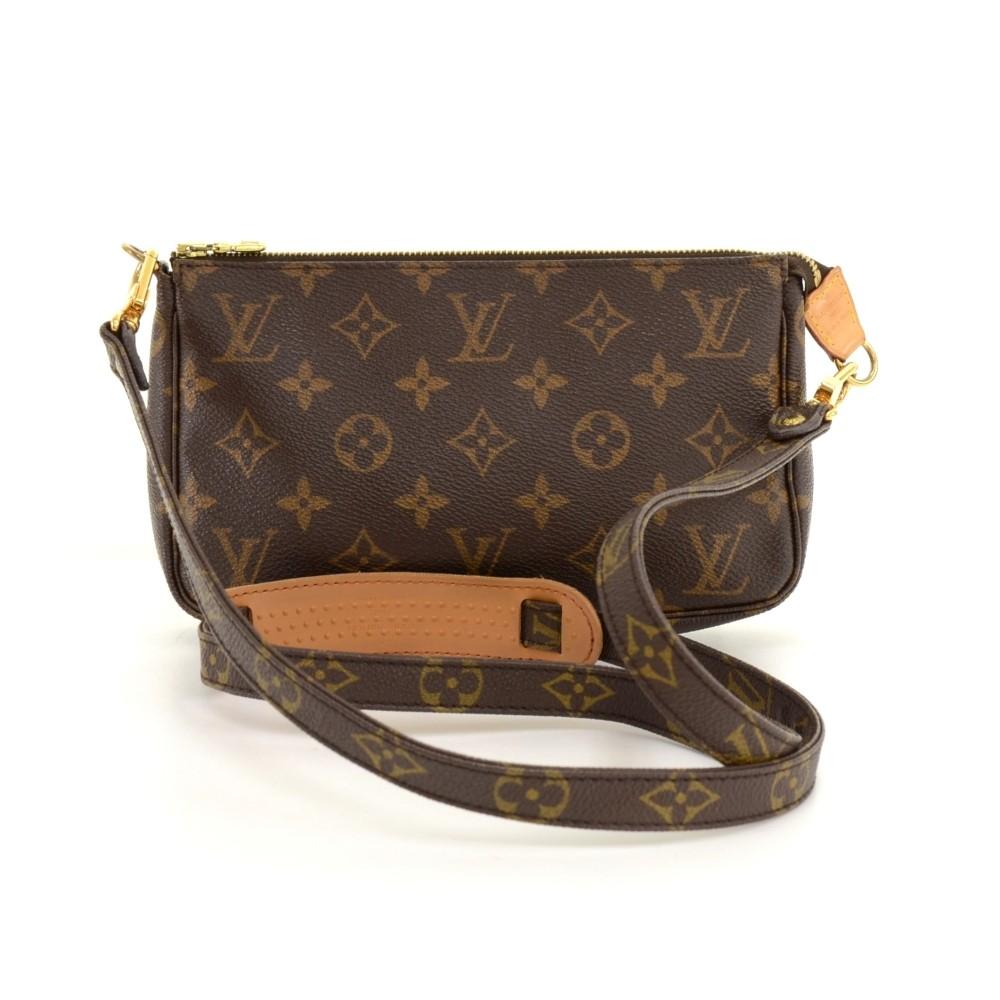 monogram canvas pochette accessoires evening bag