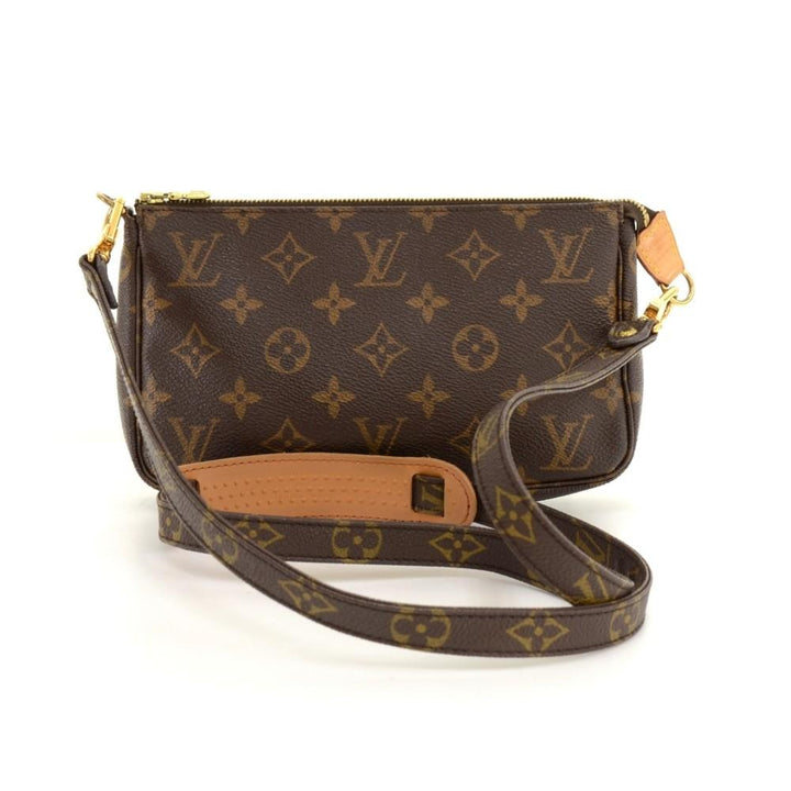 monogram canvas pochette accessoires evening bag