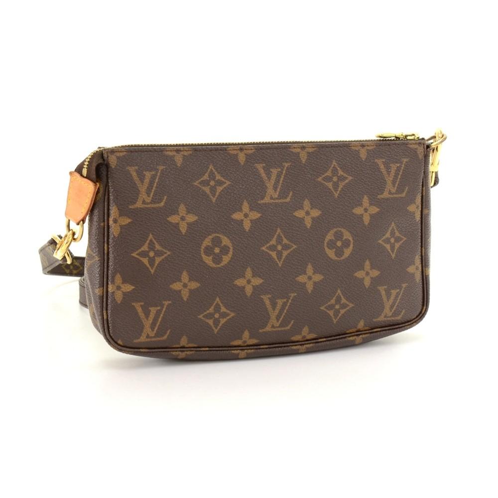 monogram canvas pochette accessoires evening bag