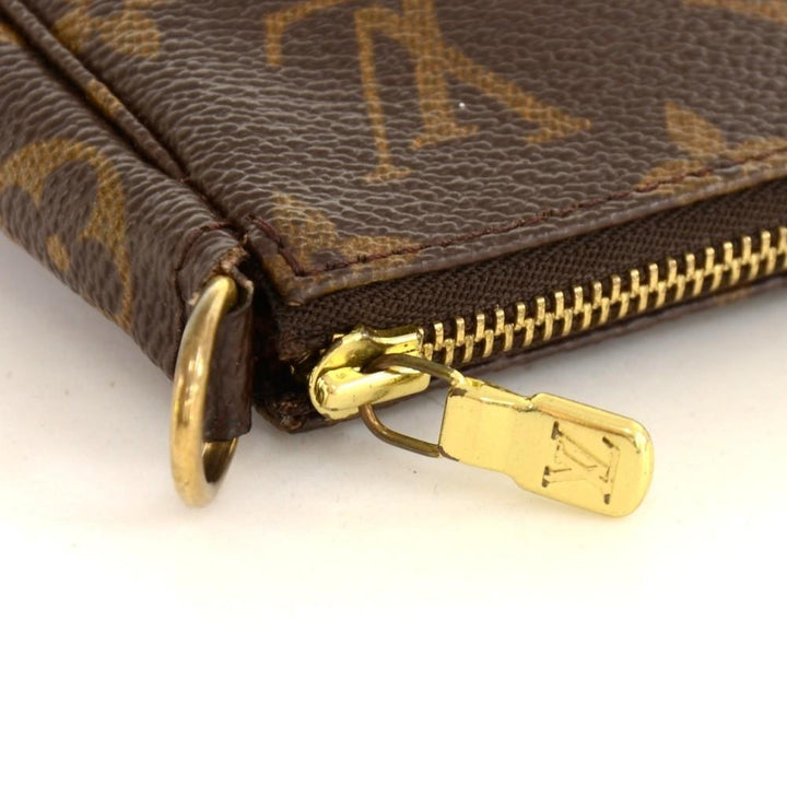 monogram canvas pochette accessoires evening bag