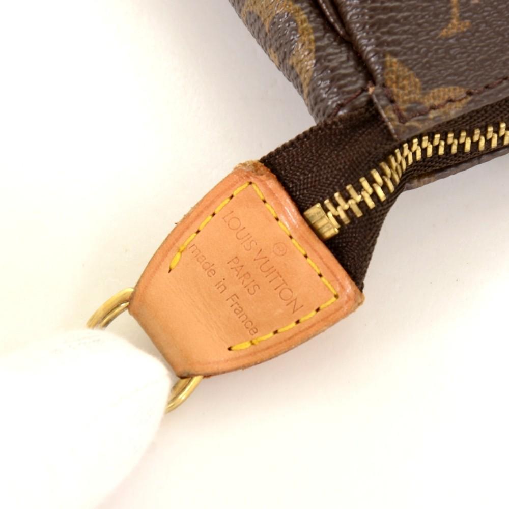 monogram canvas pochette accessoires evening bag