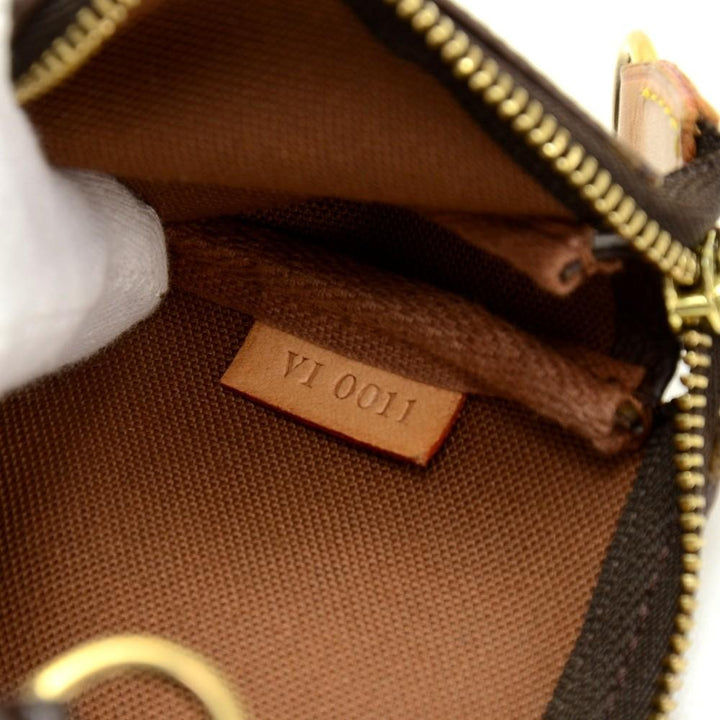 monogram canvas pochette accessoires evening bag