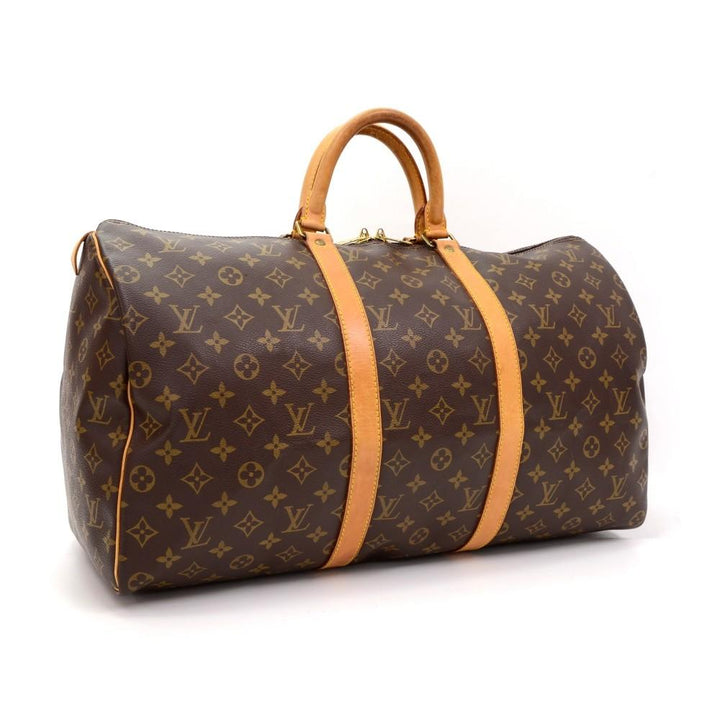 keepall 50 monogram canvas travel bag
