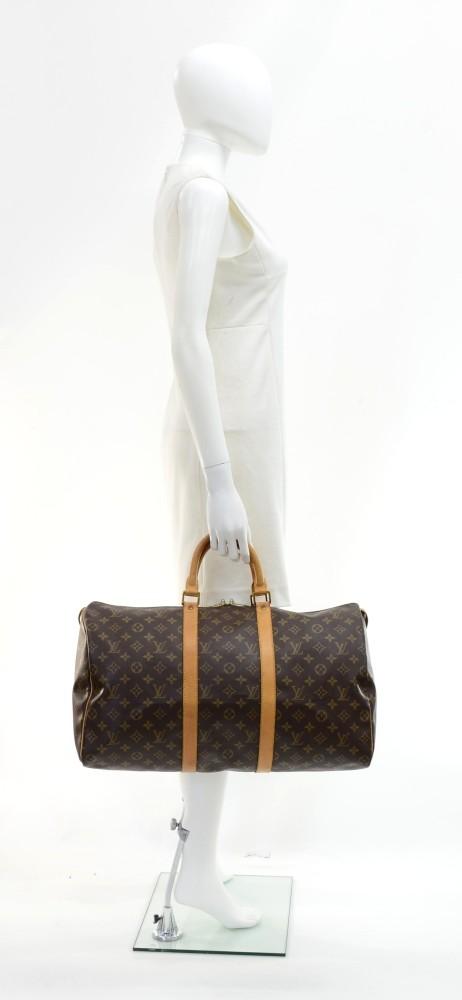keepall 50 monogram canvas travel bag