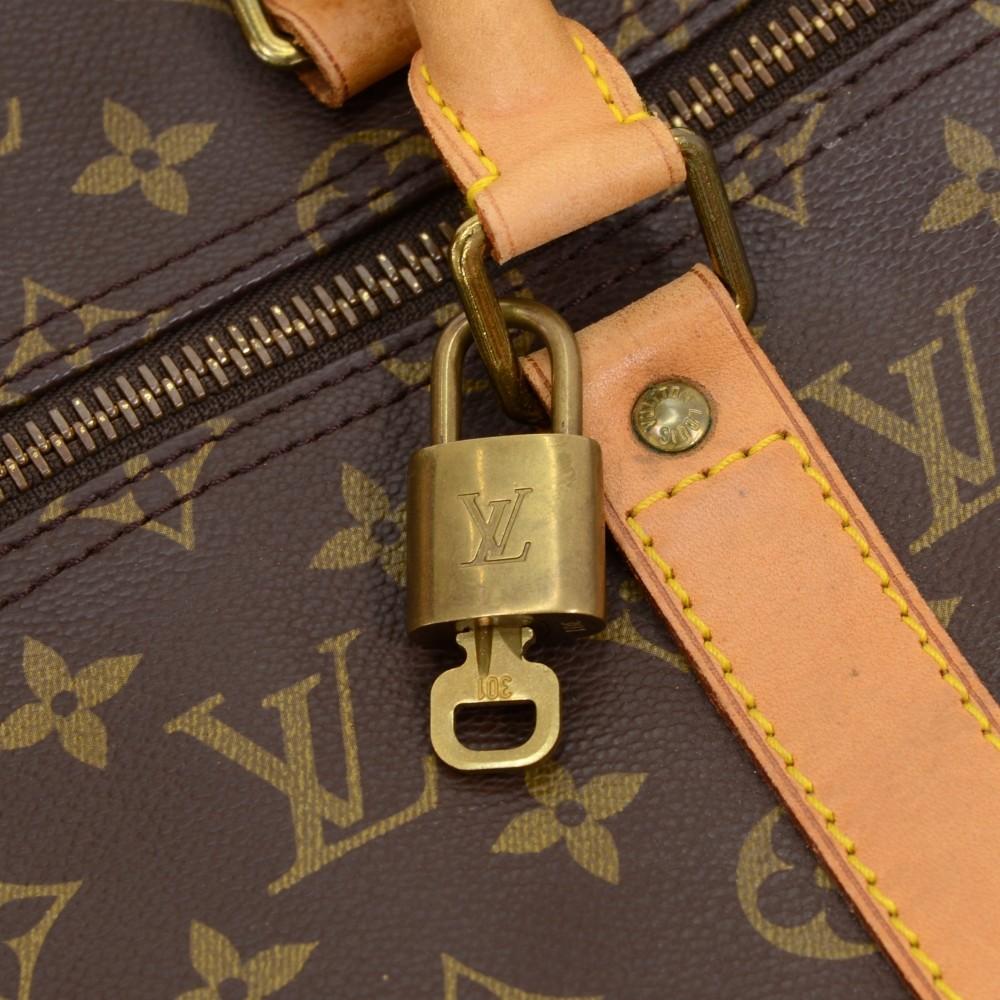 keepall 50 monogram canvas travel bag
