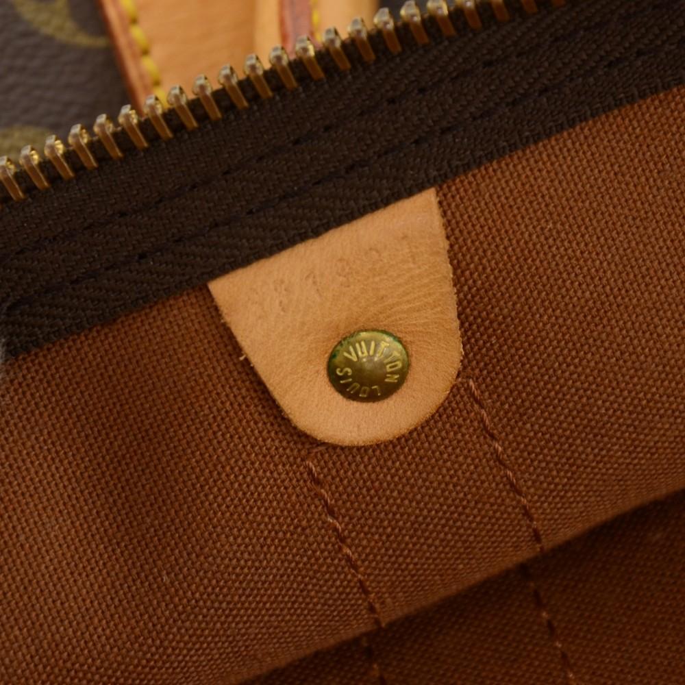 keepall 50 monogram canvas travel bag
