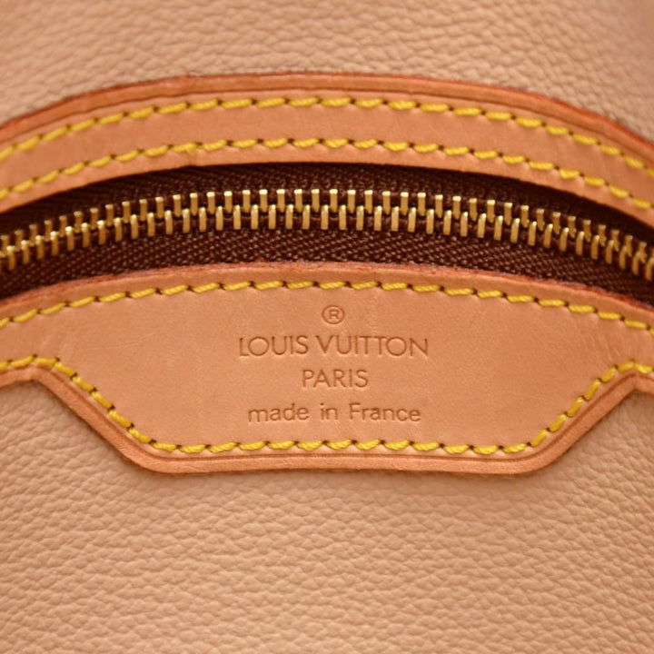 bucket pm monogram canvas shoulder bag