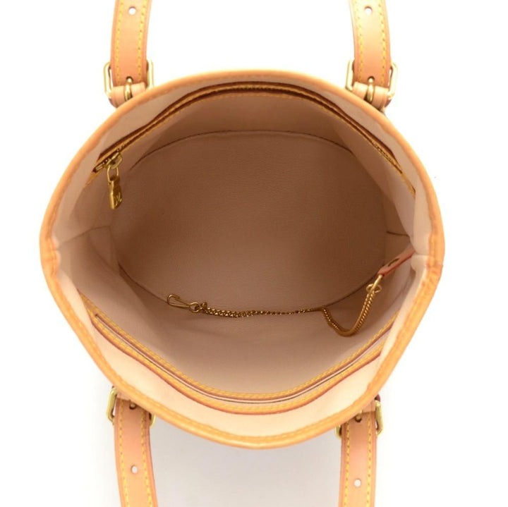 bucket pm monogram canvas shoulder bag