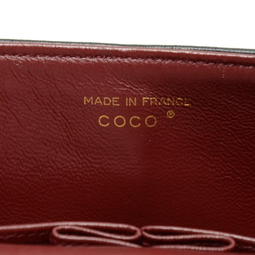 2.55 9" quilted leather double flap shoulder bag