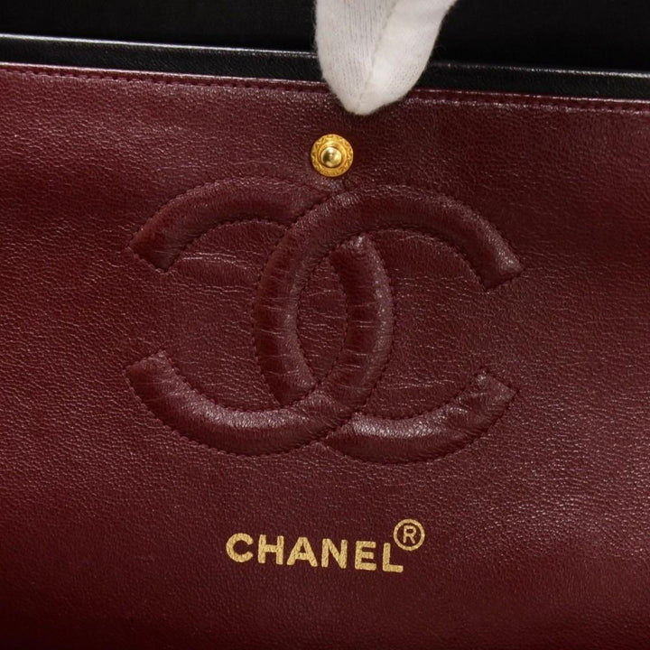 10" double flap shoulder bag