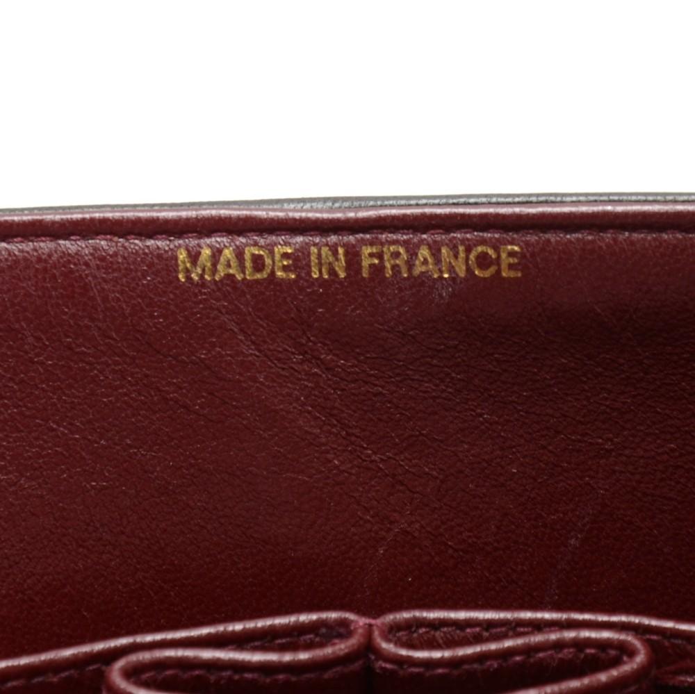 10" double flap shoulder bag