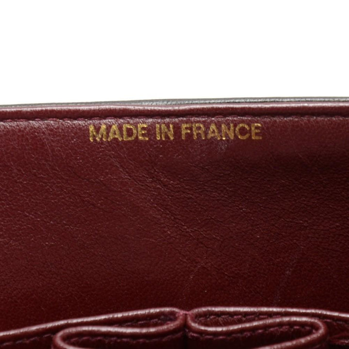 10" double flap shoulder bag