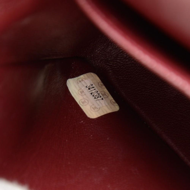 10" double flap shoulder bag