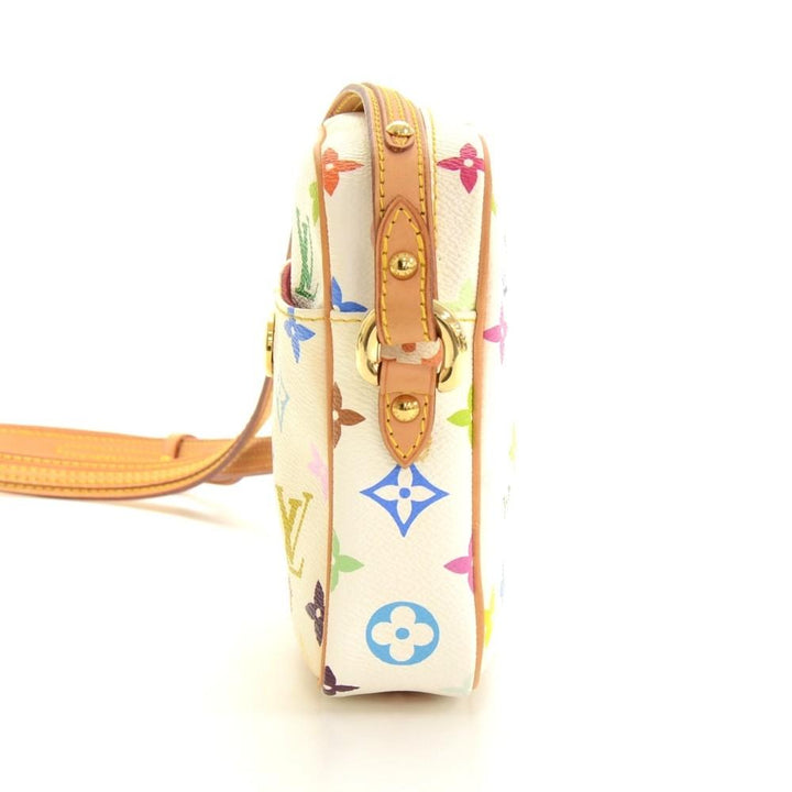 rift multicolore monogram canvas shoulder bag