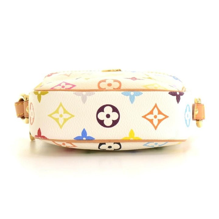 rift multicolore monogram canvas shoulder bag