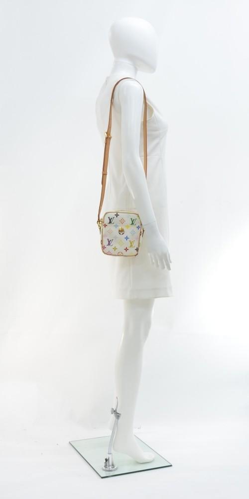 rift multicolore monogram canvas shoulder bag