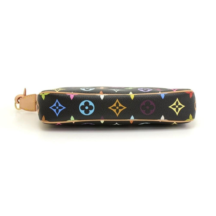 pochette accessoires multicoloured monogram canvas evening bag