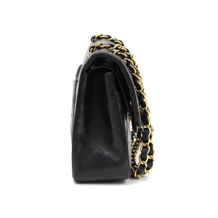 double flap shoulder bag