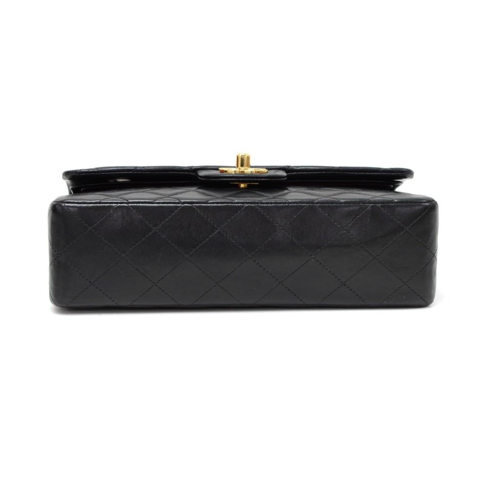 double flap shoulder bag