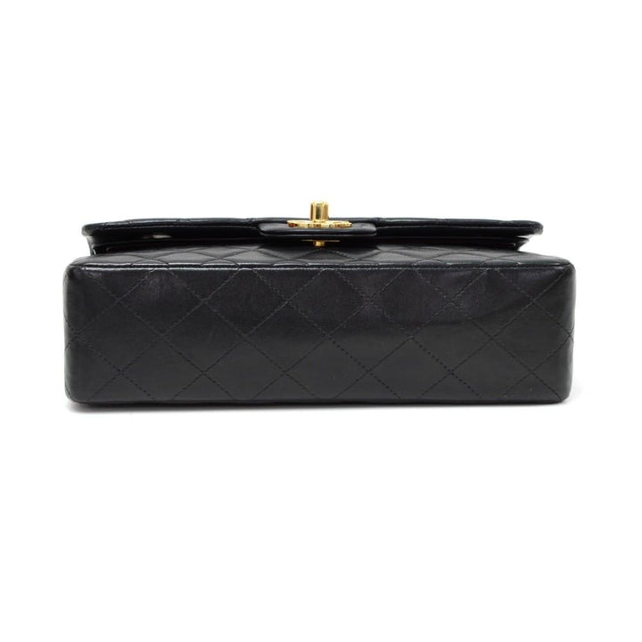 double flap shoulder bag