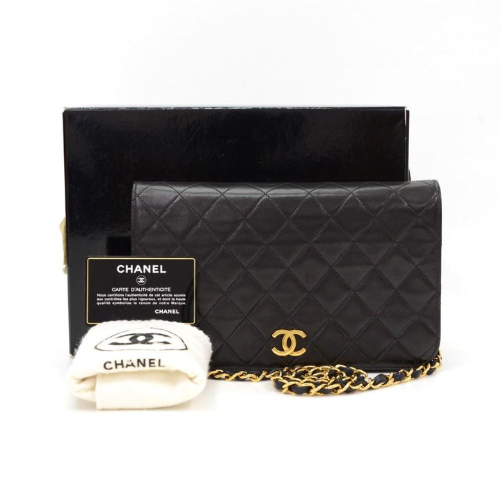 9" single flap shoulder bag