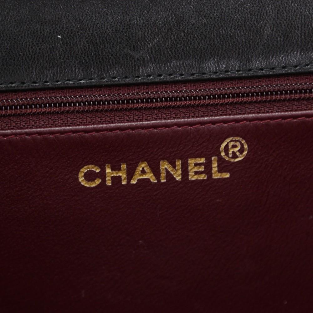9" single flap shoulder bag