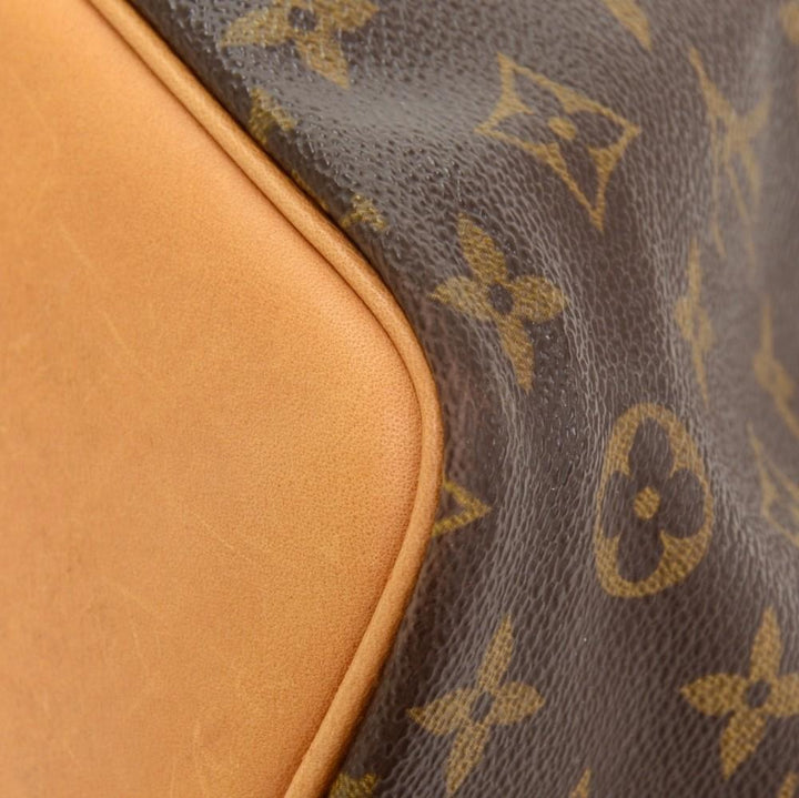 petite noe monogram canvas bag