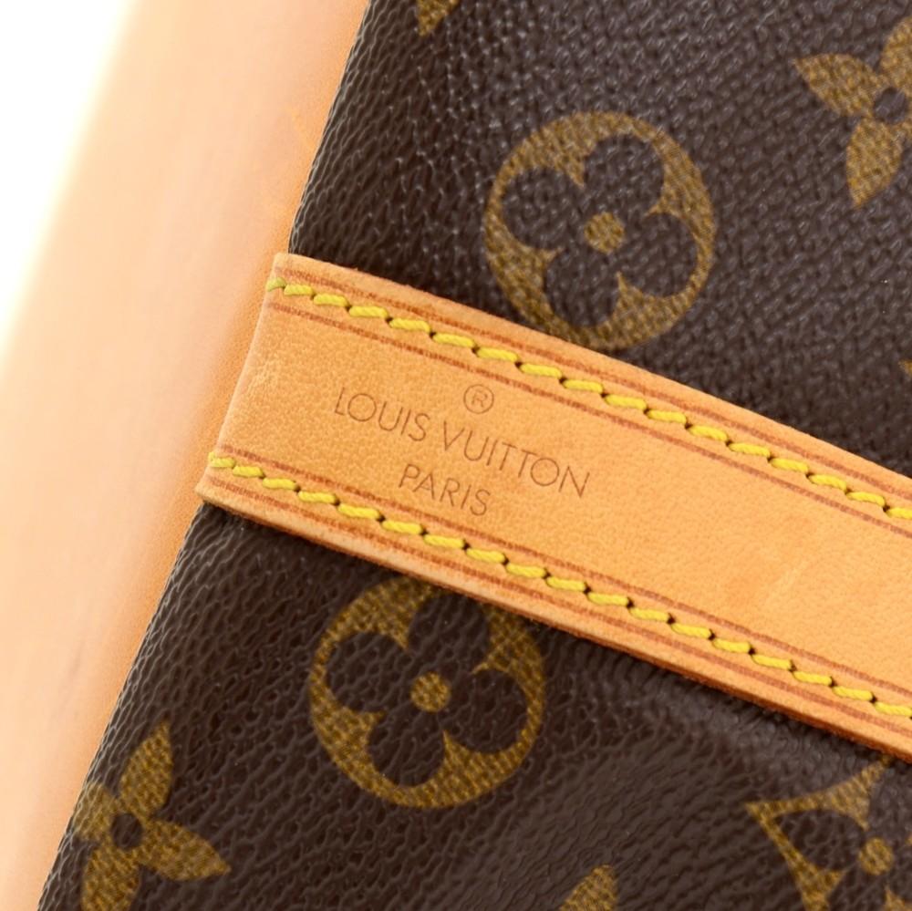 petite noe monogram canvas bag