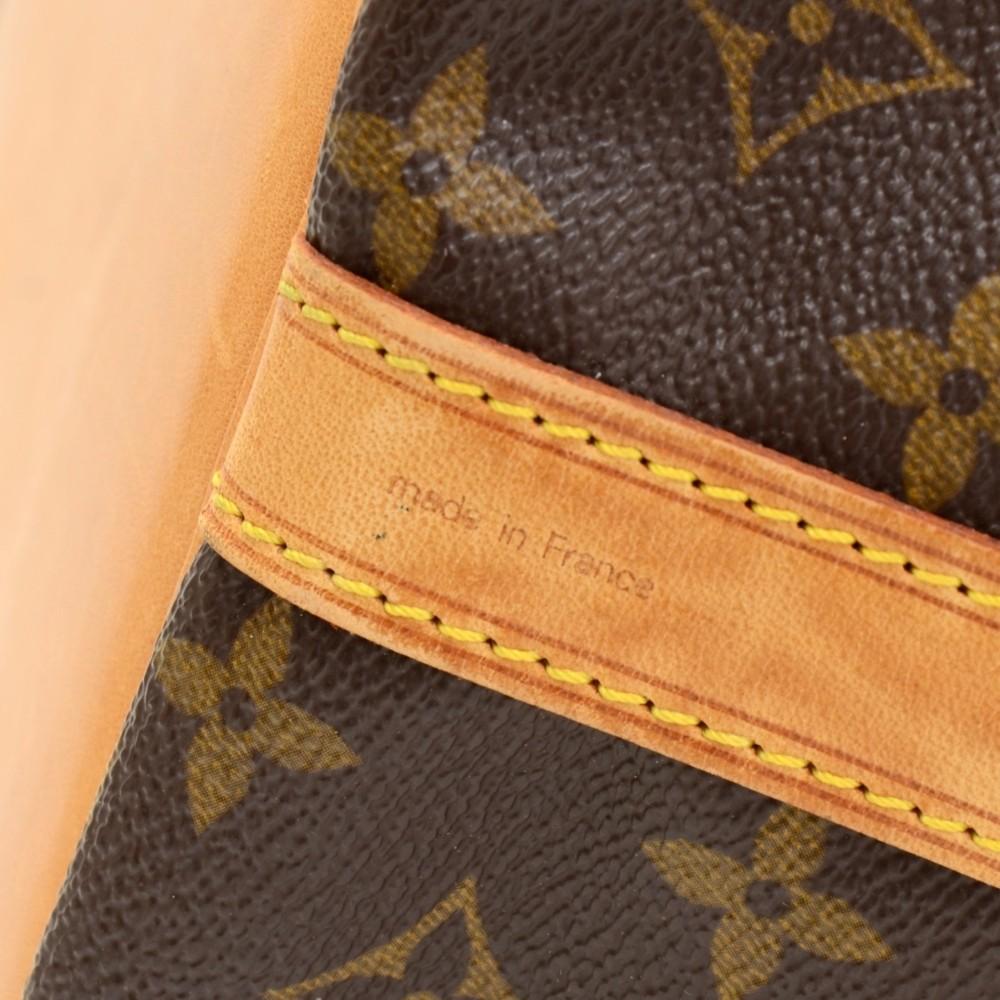 petite noe monogram canvas bag