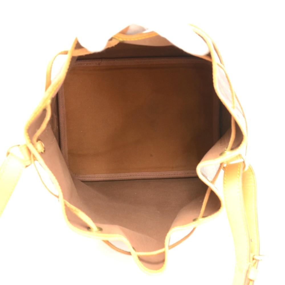 petite noe monogram canvas bag