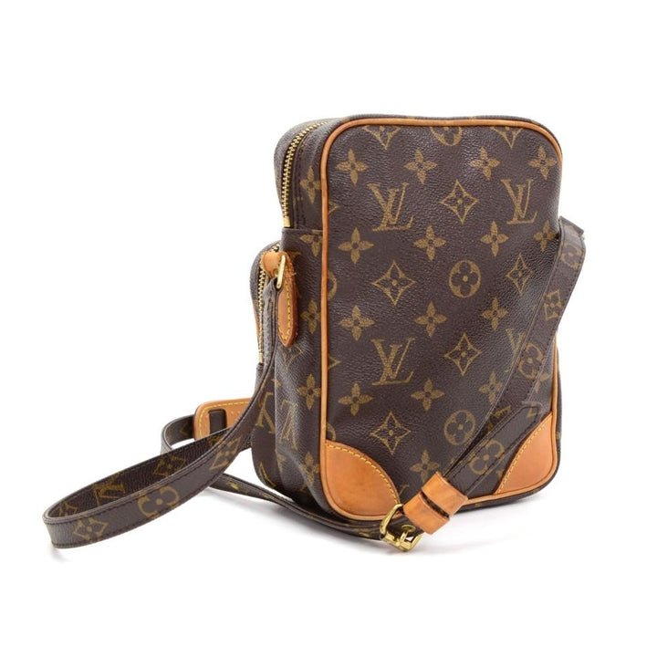 amazone monogram canvas messenger bag