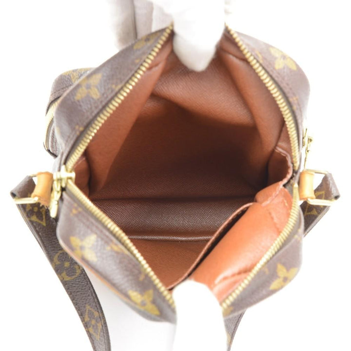 amazone monogram canvas messenger bag