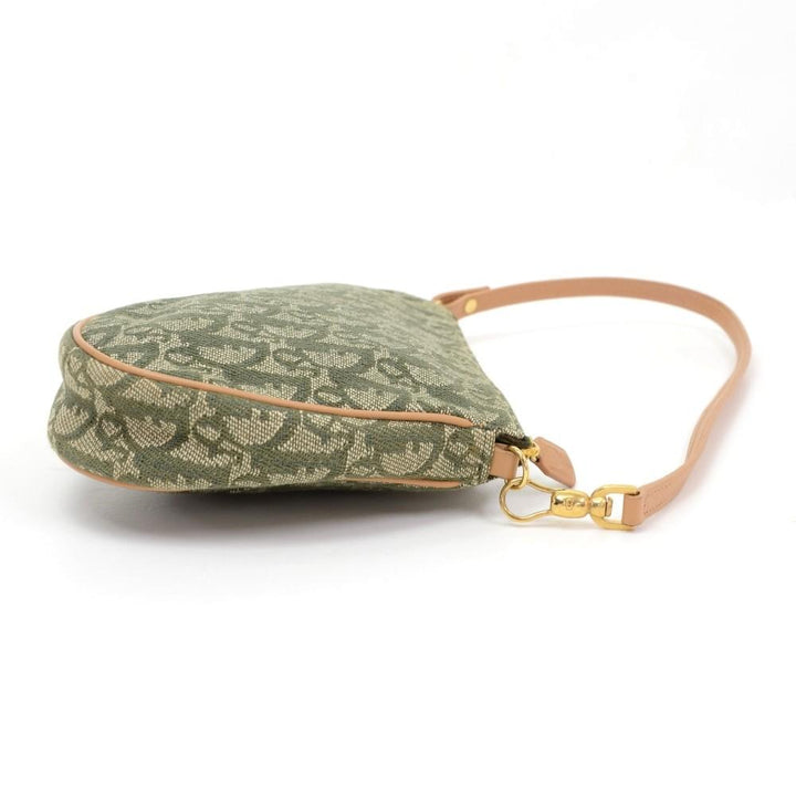 saddle monogram canvas mini bag