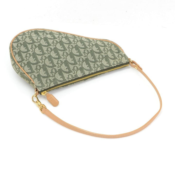 saddle monogram canvas mini bag