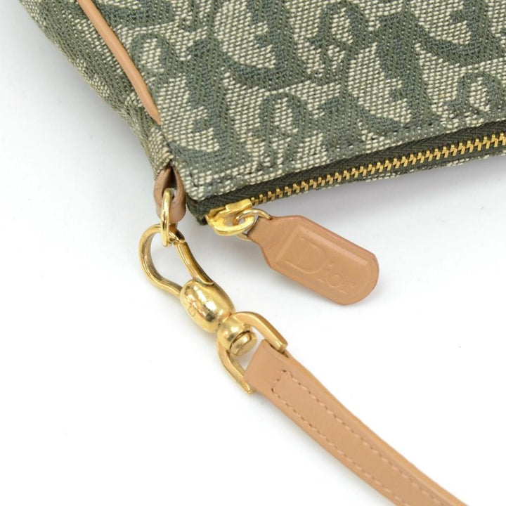 saddle monogram canvas mini bag