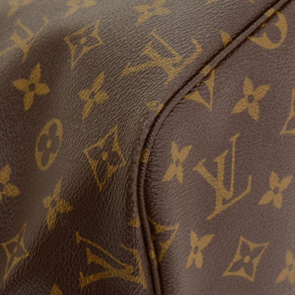 neverfull mm monogram canvas tote bag