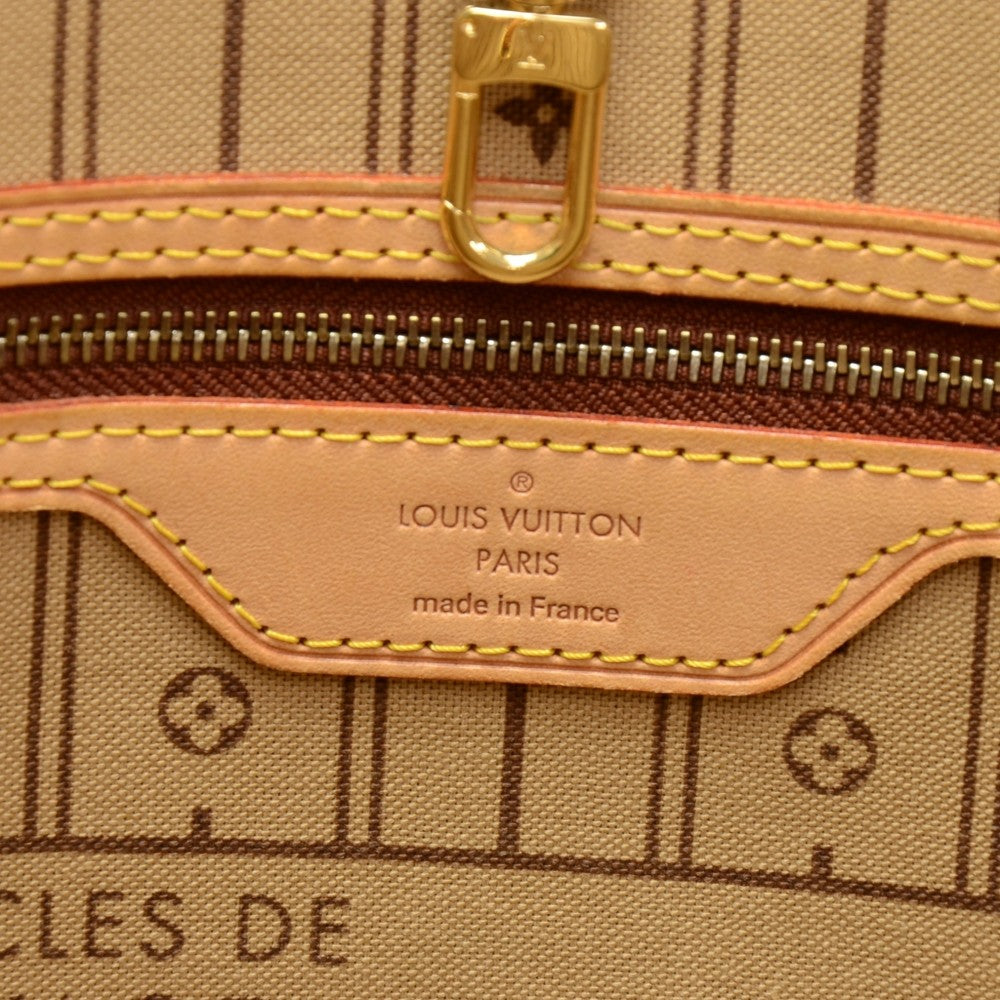 neverfull mm monogram canvas tote bag