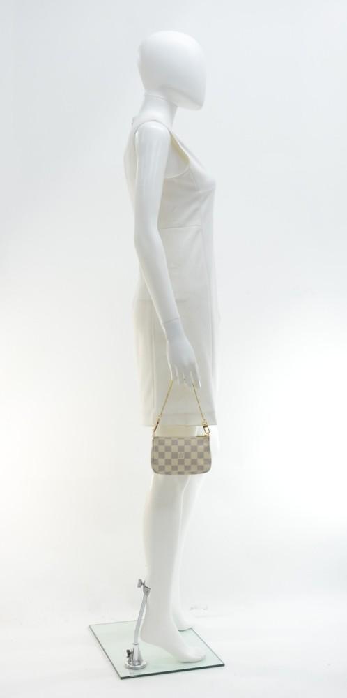 damier azur canvas pochette accessoires evening bag