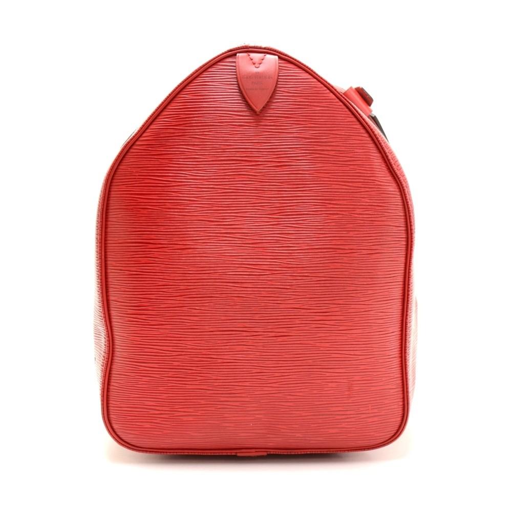 keepall 50 epi leather travel bag