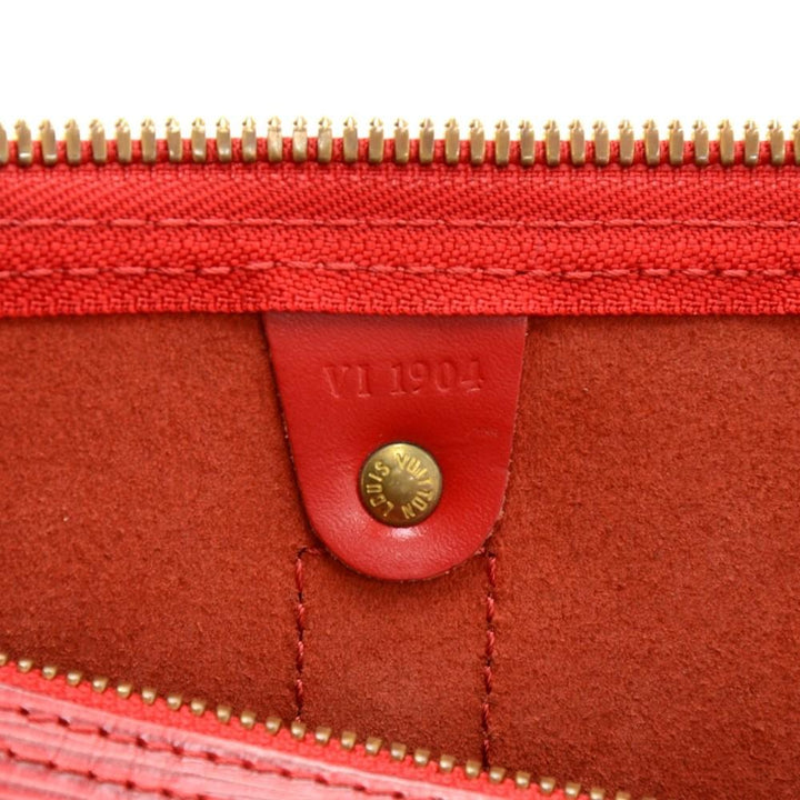 keepall 50 epi leather travel bag