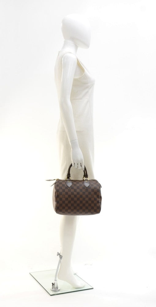 speedy 25 damier ebene handbag
