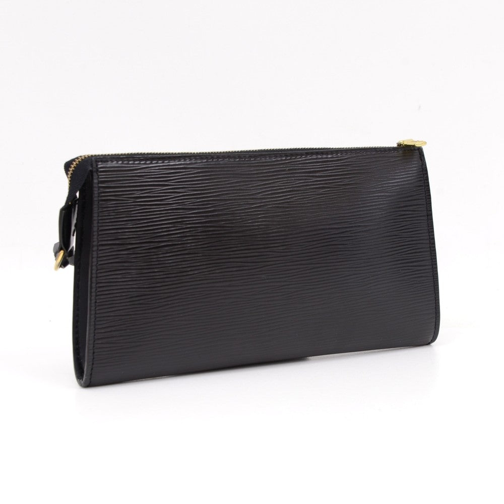 epi leather pochette accessoires evening bag